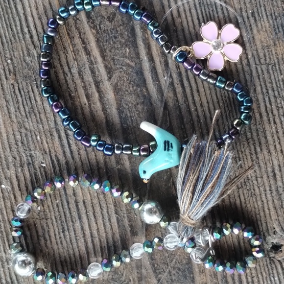 two handmade bracelets from junkyard gypsy - Picture 2 of 2